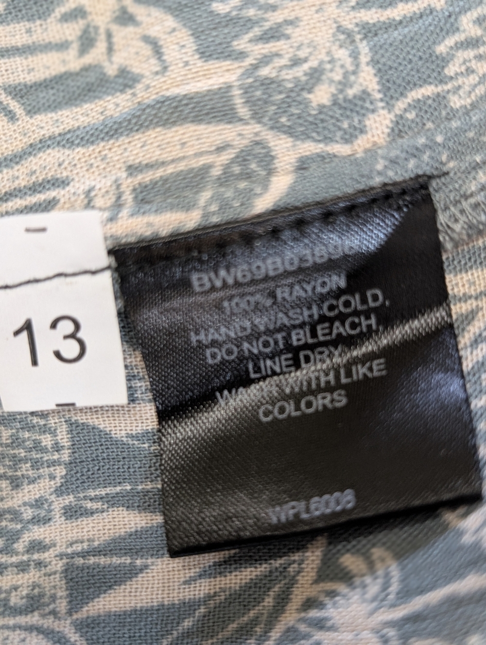 Rock & Roll Denim 2 Piece Cactus 🌵 Print Skirt And Top Medium - Picture 6 of 7